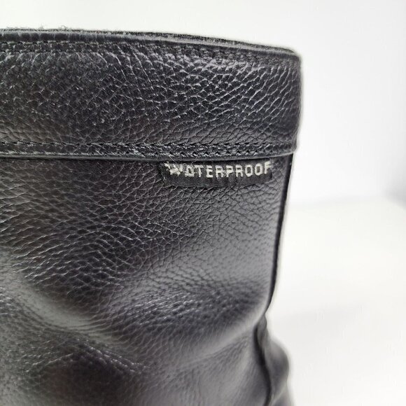 TCX  WP Motorcycle Boots Zip Up Ankle Men's USA Size 12 Black Waterproof‎ 10 - Picture 6 of 16